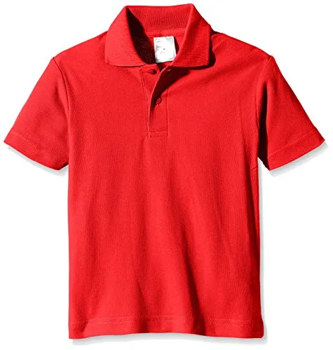 Stedman Apparel Jungen Polo/ST3200 Kurzarmshirt, scharlachrot, 12 Jahre