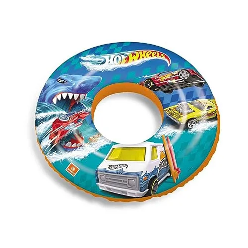 Mondo Toys - HOT WHEELS Swim Ring - Aufblasbarer Schwimmring - Schwimmring - ideal für Jungen / Mädchen - verwendbar im Schwimmbad / Meer - 16876
