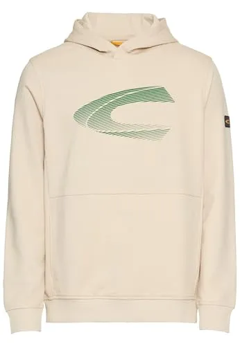 camel active Sweatshirt in Beige - Bequemes Sweatshirt aus 67% Baumwolle und 33% Polyester, ideal für lässige Outfits, Größe XL.