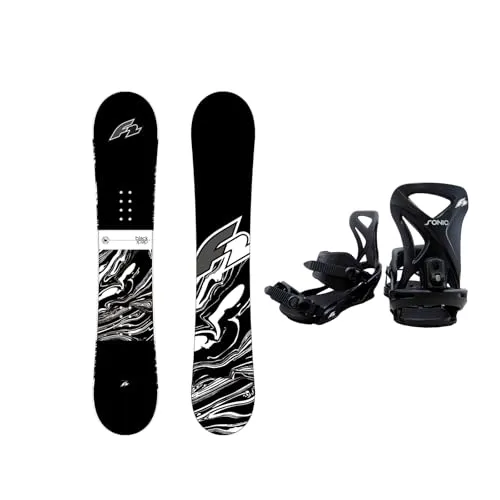 Snowboards Schwarz von F2