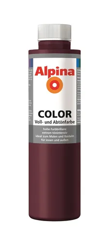 Alpina COLOR Voll- und Abtönfarbe Berry Red 750ml seidenmatt