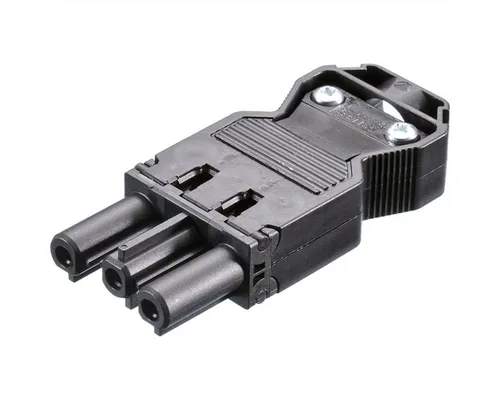 Bachmann Gerätekupplung GST18/3 schwarz Stromadapter, 375.505