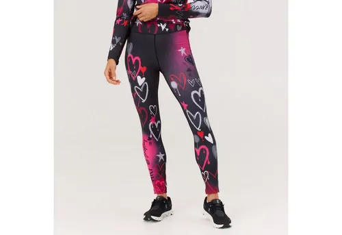 Krimson Klover Langarmshirt Graffiti für Mädchen, weiß, Größe M - Stylisches Langarmshirt für Mädchen aus 83% recyceltem Polyester und 17% Elasthan. Ideal für den Alltag, sorgt für hohen Tragekomfort und Bewegungsfreiheit.
