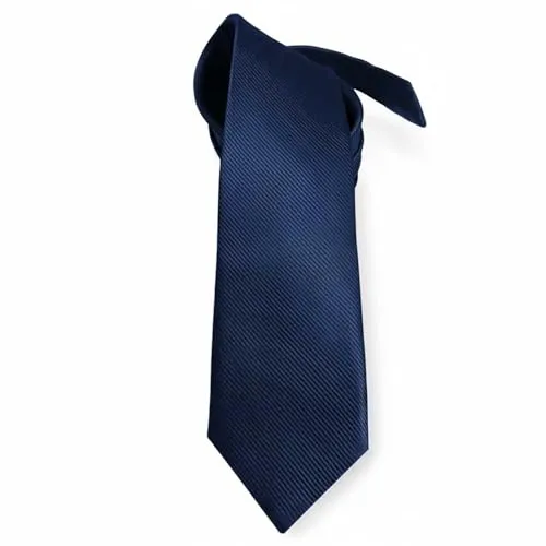 OcioDual Krawatte Navy Blu Krawatte Herren, Krawatten für Herren, Tie, Klassisch, Elegante Krawatten mit Diagonalmuster für Feiern, Events, Partys, Geschäftsleute, Gravatas Hommes
