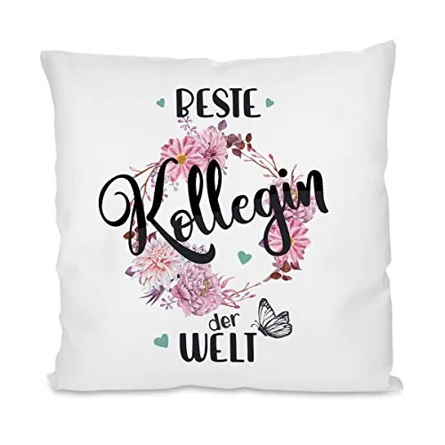 Kissen mit Motiv Modell: Beste Kollegin der Welt