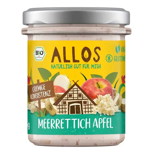Streichgenuss - Meerrettich Apfel 175g | ALLOS