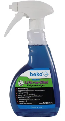 beko TecLine Ultra-Gel Felgenreiniger Sprühflasche 500 ml 299 43 0500