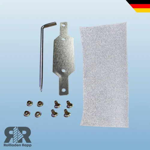 Rollladen Rolladen Gurt Gurtband Reparatur für MAXI 23mm ohne Ausbau mit Nieten