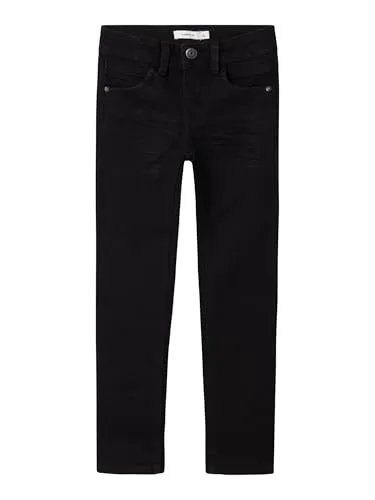 NAME IT Boy Jeans Slim Fit Sweat - Jungen-Jeanshosen aus 71% Baumwolle, bequem und elastisch durch 2% Elasthan, ideal für aktive Kids.