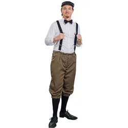 Festartikel Müller Kostüm Knickerbocker Hose Braun 20er Jahre Herren