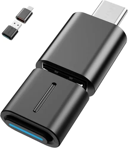 Smof USB Bluetooth Audio 5.2 Adapter für PS5, PS4, Switch, USB-C kabelloser Audio-Sender mit aptX LL/aptX HD/aptX Adaptive, Plug & Play, kompatibel mit Bluetooth-Kopfhörern und -Ohrhörern (nur Audio)