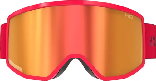 ATOMIC FOUR HD Skibrille - White - Skibrillen mit kontrastreichen Farben und großem Sichtfeld, ideal für klare Sicht beim Skifahren dank HD Scheibentechnologie und Live Fit Rahmen.