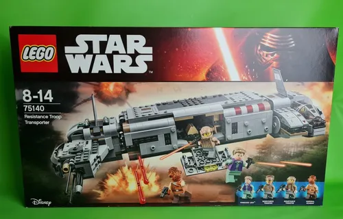 LEGO Star Wars - Resistance Troop Transporter (75140) - LEGO Komplettset mit 646 Teilen für kreative Star Wars Abenteuer, ideal für Fans von Admiral Ackbar und Princess Leia. Perfekt für Kinder von 8-14 Jahren.