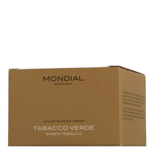 Mondial 1908 Shaving Care Tabacco Verde Cream Plexi Bowl 150 ml