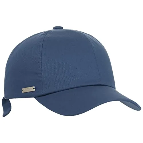 Seeberger Uni Cotton Damencap - Sportliche Baumwoll Baseballcap in Blau - Baseball Caps für Damen, aus 100% Baumwolle, ideal für sportliche Aktivitäten und mit auffälliger Signalfarbe, Einheitsgröße (54-58 cm) für perfekten Sitz.