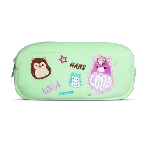 Squishmallow Grün Schlamperrolle Federtasche Etui Faulenzer Rolle Stofftier