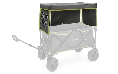Berger Sonnendach für Berger Bollerwagen in grau von Berger