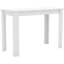 VCM Esstisch Esal 110, weiß - Esszimmertisch für 4 Personen, rechteckig und pflegeleichte Oberfläche. Ideal für kleine Räume, sorgt für ein modernes Ambiente.