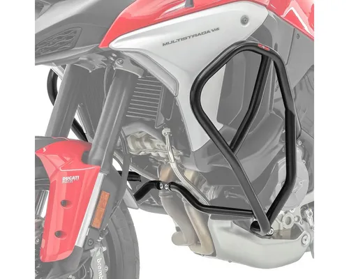 Motoguard DX Sturzbügel für Ducati Multistrada V4/S 21-23 - Robuste Sturzbügel aus Stahl für optimalen Motorschutz. Ideal für Ducati Multistrada V4/S, bieten Sicherheit und Stabilität bei Fahrten.