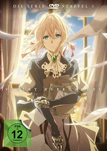 Violet Evergarden - Staffel 1 DVD - Filme: Erleben Sie die berührende Geschichte von Violet Evergarden in hochwertiger DVD-Qualität, ideal für Anime-Fans und Sammler.