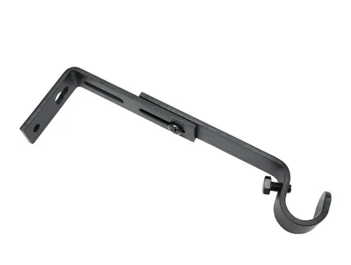Produktbild Idealo-Bestpreis! Gardinia Wandträger 2 Stück ausziehbar 1-läufig Ø 16 mm