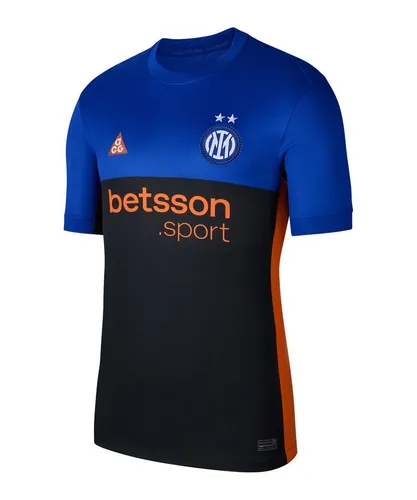 Nike Fußballtrikot Performance Serie A blau|schwarz S (44/46) - Stylisches und atmungsaktives Fußballtrikot von Nike für Fans des Inter Mailand. Ideal für das Training oder als Fanbekleidung. Hochwertiges Polyester sorgt für besten Tragekomfort.