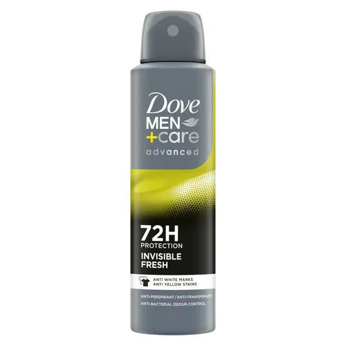 35,50€/L- 6x DOVE Men+Care Advanced Deospray,72H Antitran.–Invisible Fresh-150ml