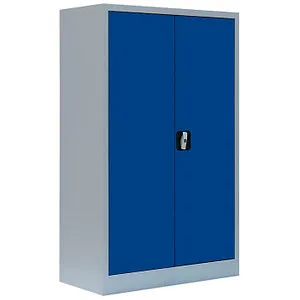 Steelboxx Mehrzweckschrank abschließbar 120x80x38cm in blau von LÜLLMANN