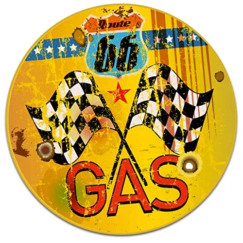 Retro Vintage Aufkleber -Finest Folia Sticker Old School Ace Kult Rockabilly (#16 GAS)