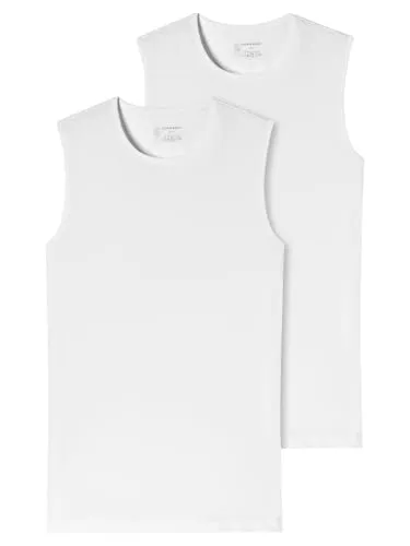 Schiesser Herren 2 Pack Unterhemd Rundhals von Schiesser