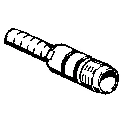 Hansa Schlauch 59906726, 1200 mm - Sanitärinstallation, hochwertiger Schlauch für zuverlässige Wasserführung und einfache Montage.