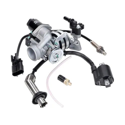 Einspritzanlage komplett für 139QMB 50ccm EFI Euro4 / Euro5 - Einspritzdüsen-Kit für optimale Motorleistung, inklusive Ansaugstutzen und Zündspule, perfekt für Euro4 und Euro5 Modelle.