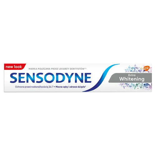 Sensodyne Extra Whitening pasta do zębów z fluorkiem 75ml (P1) Sen 5908311868515