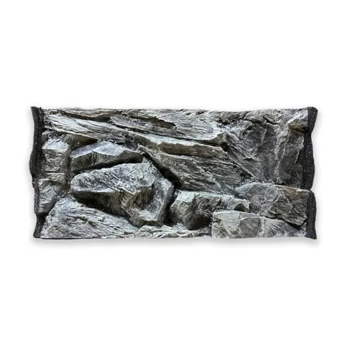 ZooPaul 3D Aquarium Rückwand 60x30 - Naturgetreuer Terrarium Hintergrund - Hintergrunddekor für Aquarien, mit realistischer Fels- und Wurzelstruktur für einen naturnahen Look. Einfache Montage und aus speziellem glasfaserverstärktem Kunststoff, der die Wasserparameter nicht beeinflusst.
