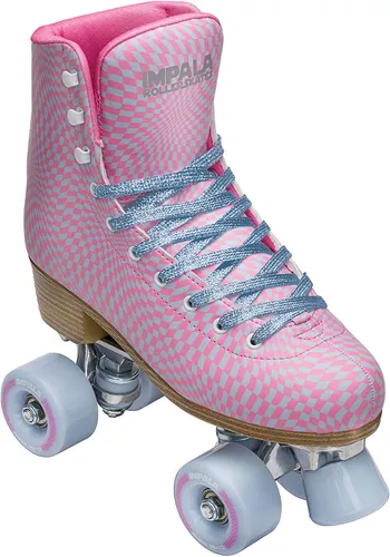IMPALA QUAD SKATE Rollschuh Wavy Check von IMPALA