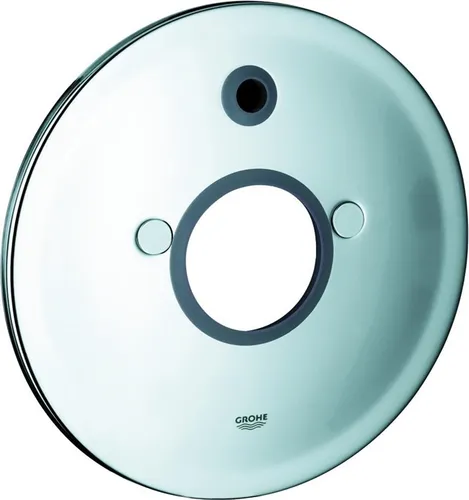 GROHE Rosette, chrom (46468000) - Zubehör & Accessoires: Hochwertige chromfarbene Rosette als Ersatzteil für Einhandmischer, sorgt für einen eleganten und modernen Look in Ihrem Badezimmer.