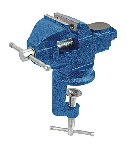 Brüder Mannesmann 360° drehbarer Schraubstock, 50 mm Backenbreite