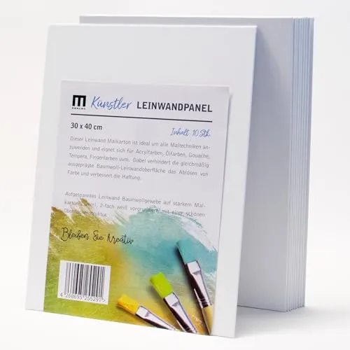 Künstler-Leinwand dünn 30x40cm von M MERCEO