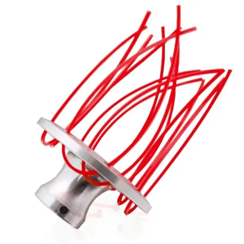 Bituxx Unkrautbürste Wildkrautbürste Fugententakel Fadenkopf Mähkopf Motorsense Freischneider Trimmer Kopf aus Aluminium