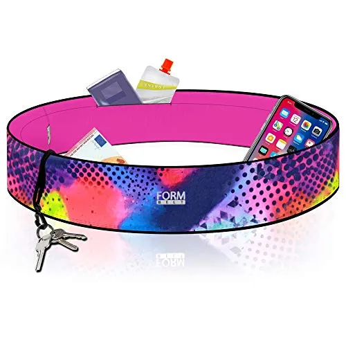 Formbelt® Laufgürtel für Handy Smartphone iPhone 12 X XS XR 11SE 2020 7+ Plus Samsung Galaxy A31 A21s S9 S10 Edge Hüfttasche für Sport Fitness Laufen Bauchtasche zum Laufen (Brazil XXL)