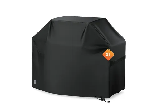 osoltus Gartenmöbel-Schutzhülle osoltus BBQ Abdeckhaube Premium Schutzhaube für Gasgrill schwarz XL