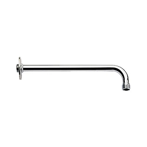 Wandarm aus Messing/verchromt