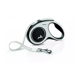 FLEXI New Comfort Leine schwarz L 5m bis zu 60kg von flexi