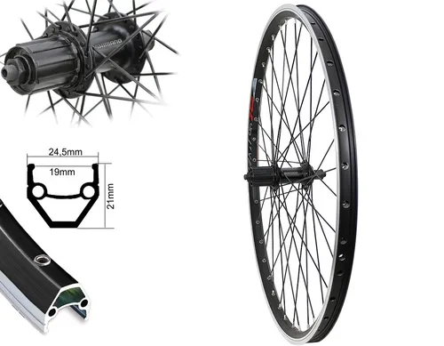 Zoll Hinterrad Shimano 26