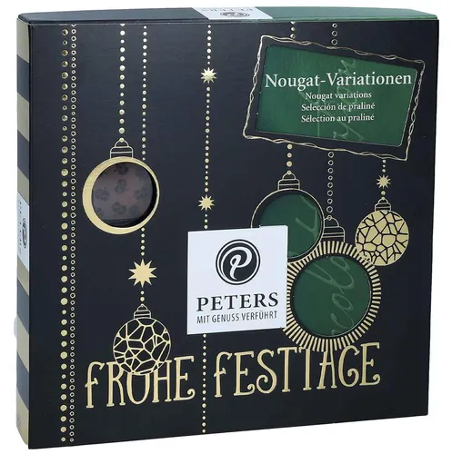 Peters Frohe Festtage Nougat-Variationen 200g