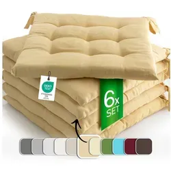 etérea Sitzkissen Basic in beige von etérea