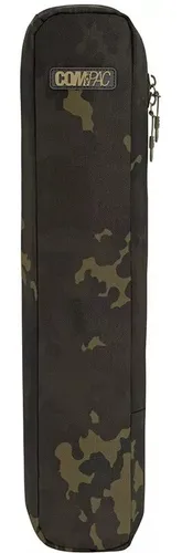 Korda Compac Bankstick Tasche - Dunkel Kamo - Ködereimer, robuste und wasserabweisende Angeltasche mit Schaumstoffpolsterung für sicheren Transport von Banksticks bis 18 Zoll, ideal für Karpfenangler.