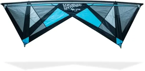 Revolution Kites Hirsch Lenkrad Reflex 1.5 RX, BRT Blue #2 in blau von Revolution Kites