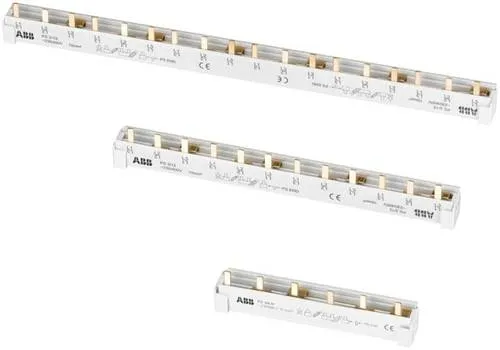 1St. ABB PS3 9-FI Phasenschiene 3Ph., 9Pins, 10qmm von ABB Phasenschiene Phasenschienen