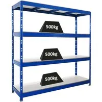 Produktbild PROREGAL Rhino Schwerlastregal 200x200x60cm mit 500kg Traglast